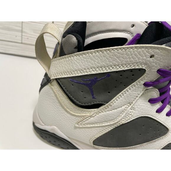 Nike Air Jordan 7 Retro Flint 2021 Grey White Men's Size 11.5 - Picture 7 of 15